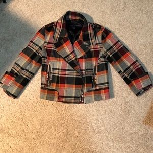 French connection wool blend jacket